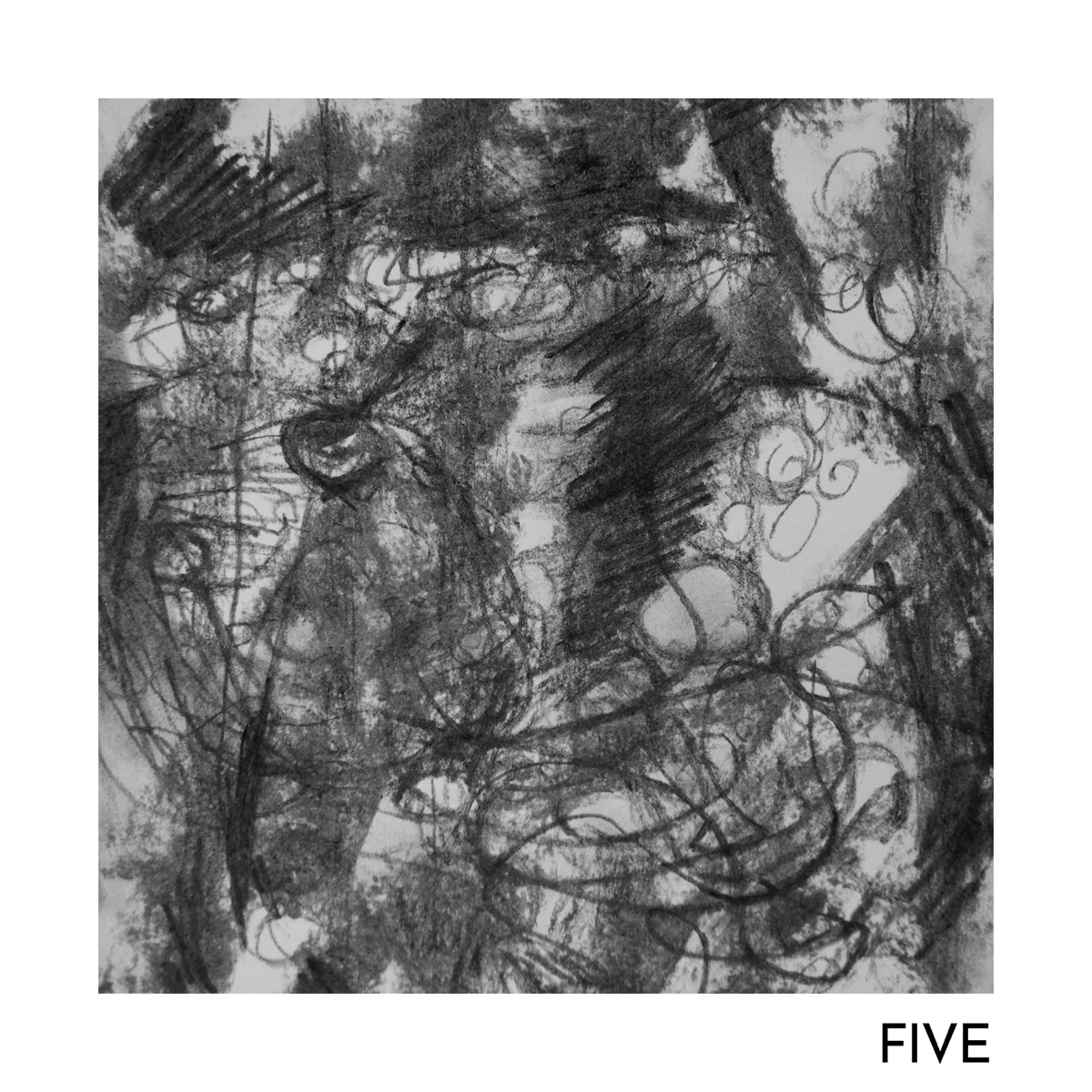 Kohlezeichnung – Cover von Before We Thought About It FIVE
