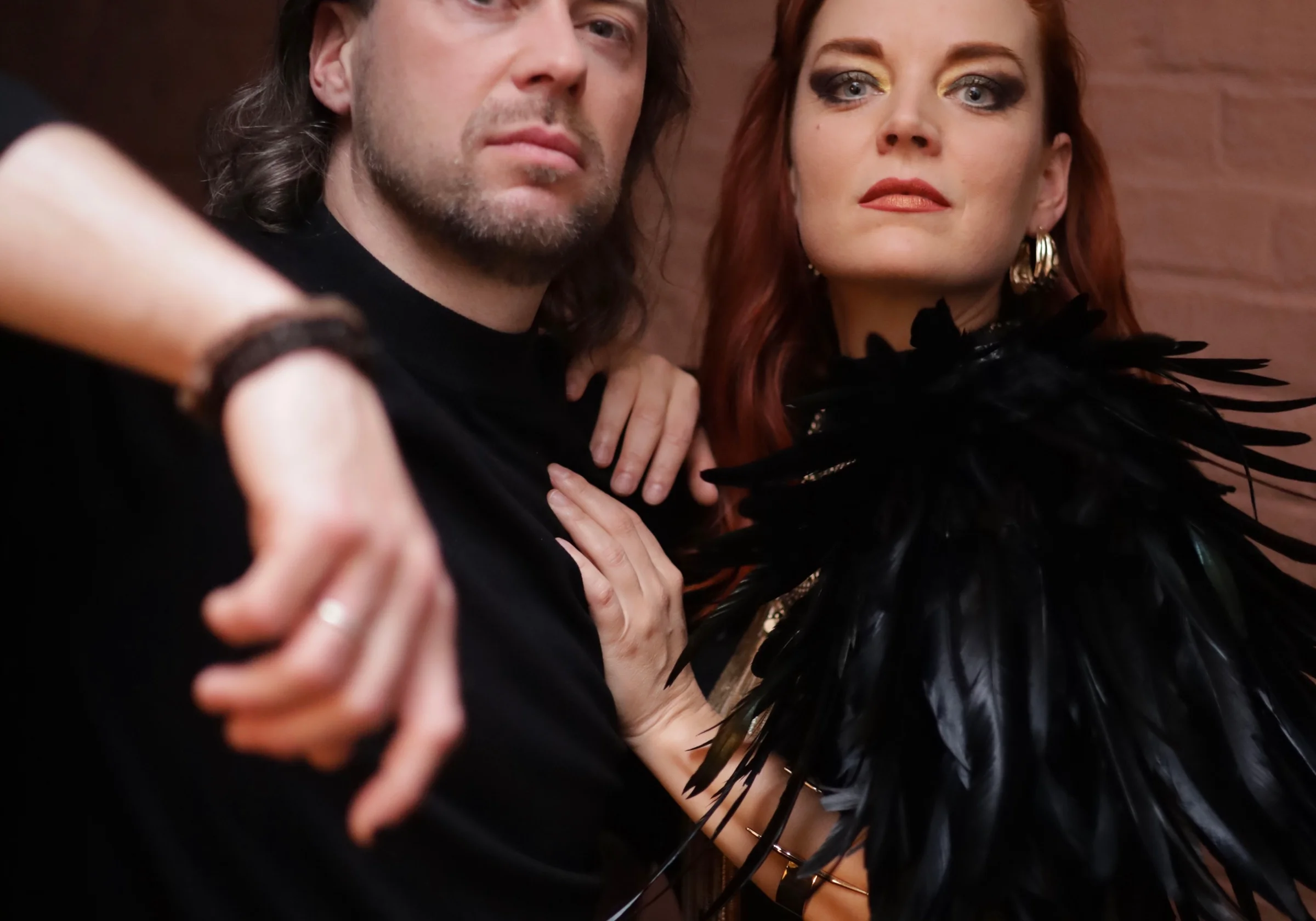Simon Anke mit Sängerin Isobel Afonte (LÜX)
