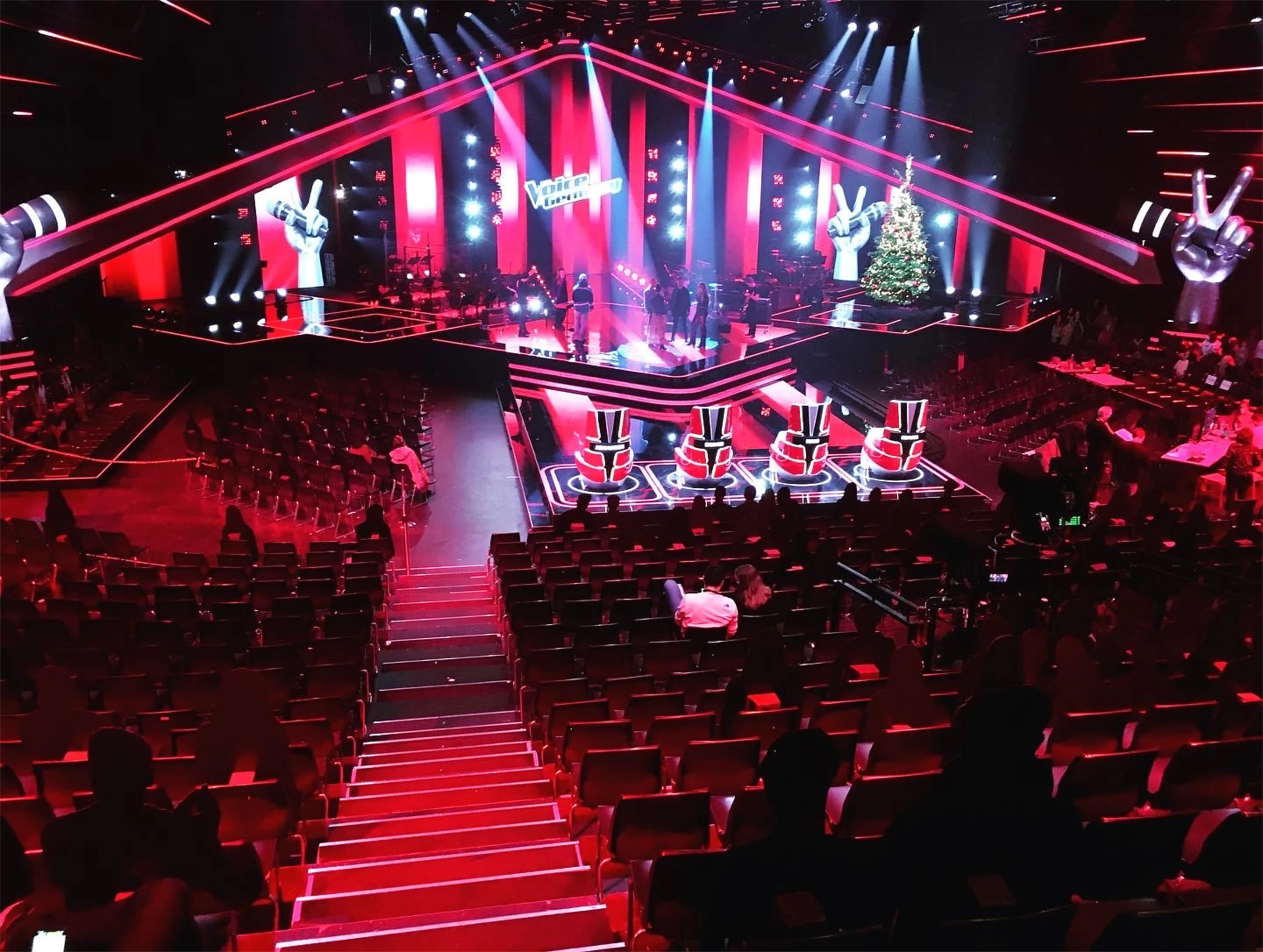 TV-Bühne von The Voice Of Germany